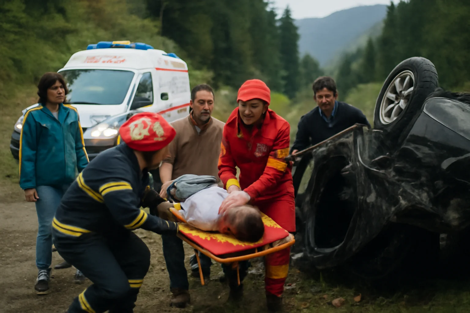Accident montan în Oaș: detalii despre salvare și evenimente