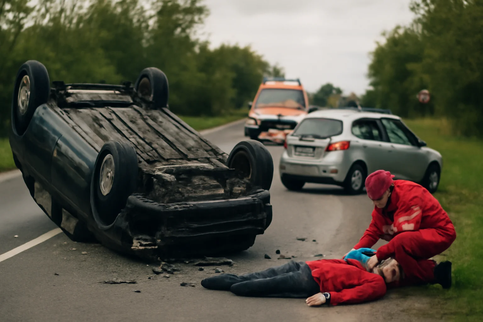 Accident rutier cu victime pe centura municipiului Carei, în județul Satu Mare