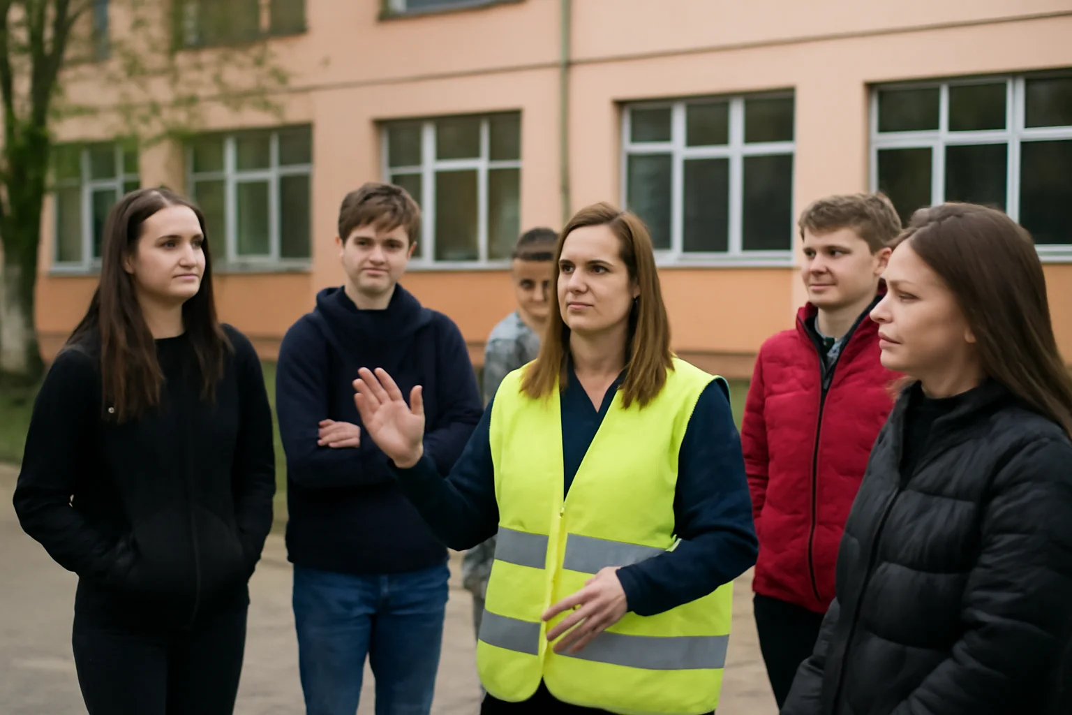 Activitate de educație pentru siguranță la Școala Profesională „George Coșbuc” din Medieșu Aurit, județul Satu Mare