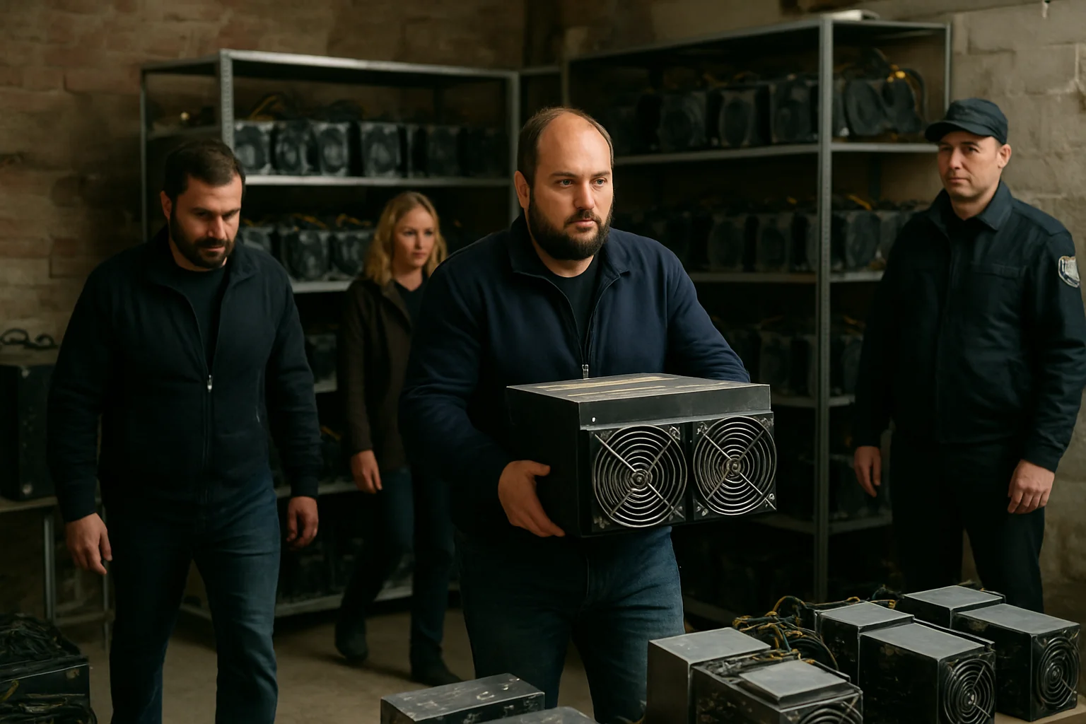 ANAF a confiscat 407 echipamente de minat cripto în Satu Mare