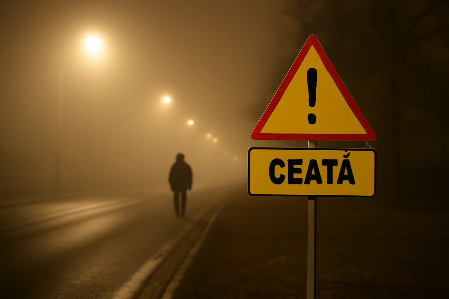 Avertizare de ceață densă în Satu Mare în noaptea de 26 spre 27 ianuarie