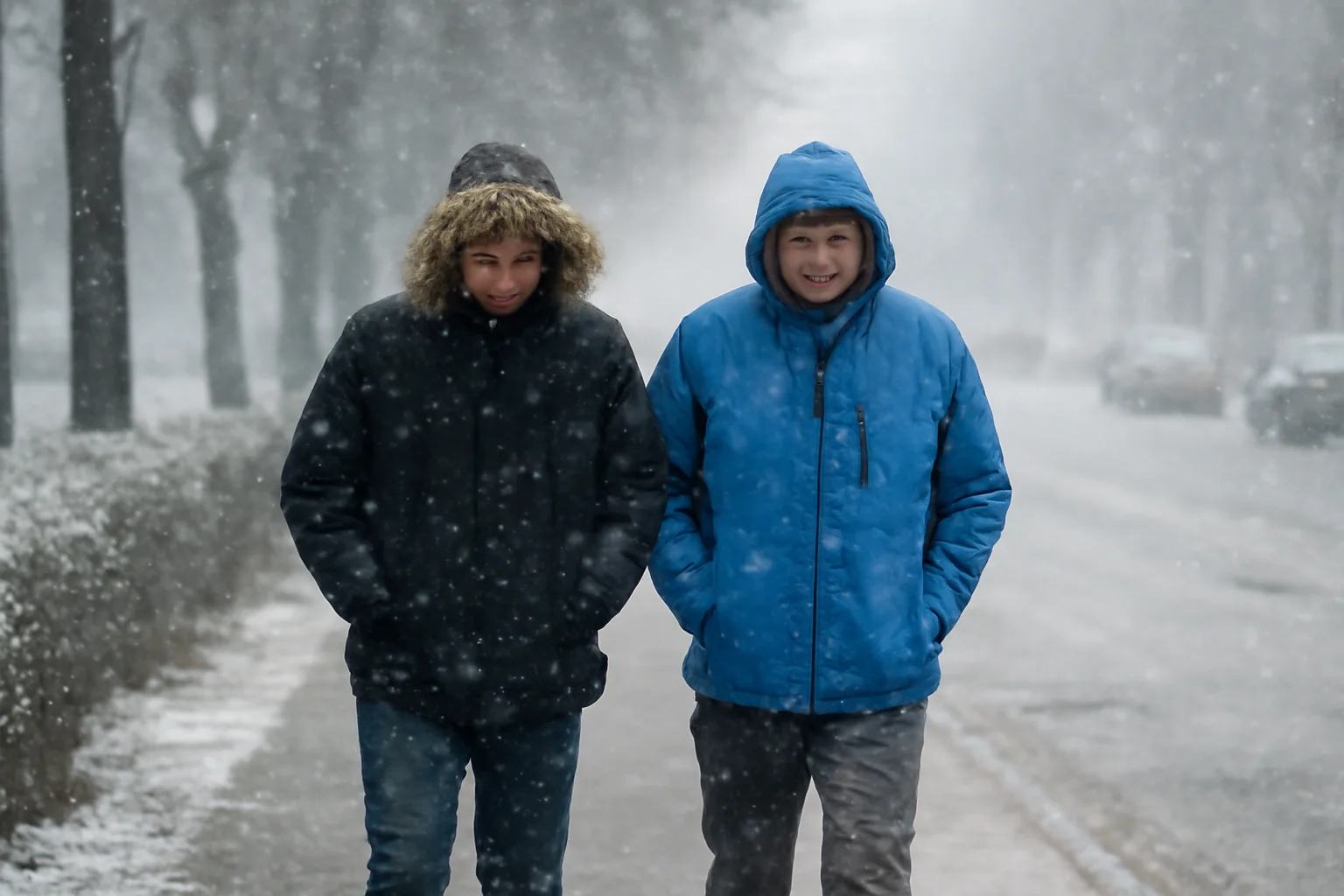 Avertizare de ninsori și viscol pentru nord-vestul țării. Satu Mare, sub influența vremii de iarnă severă