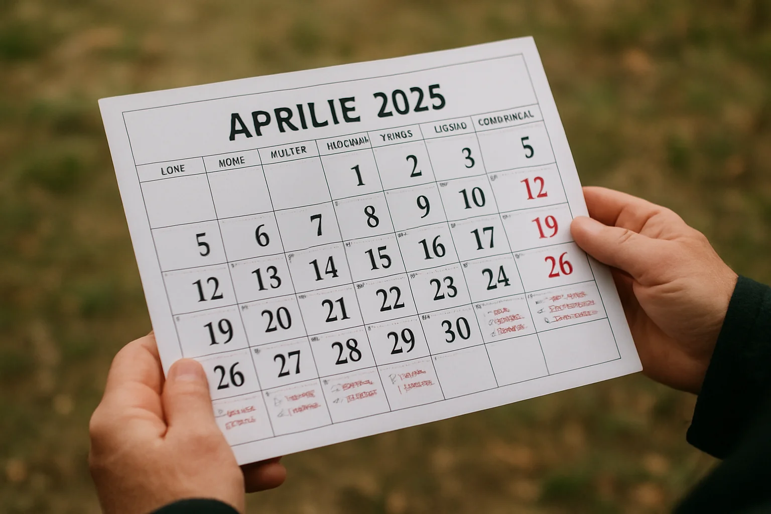 Calendar ortodox – 2026-04-12