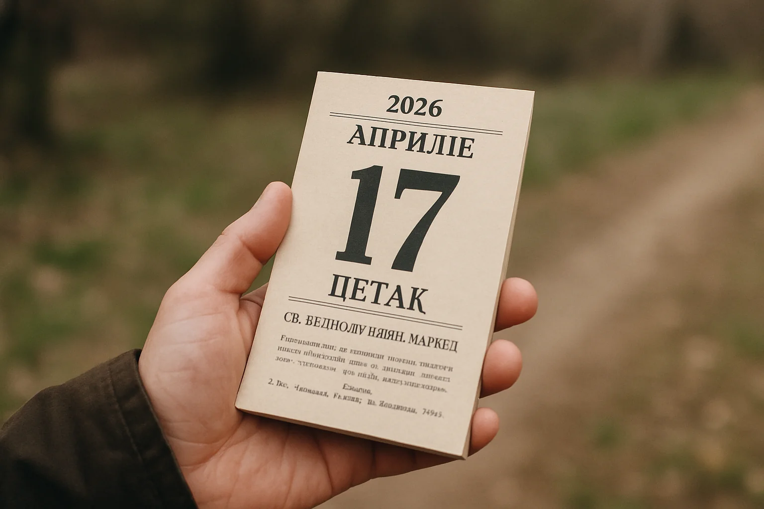 Calendar ortodox – 2026-04-17