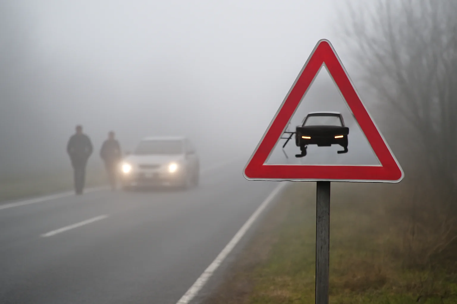 Ceață densă anunțată pe drumuri din Satu Mare la început de weekend