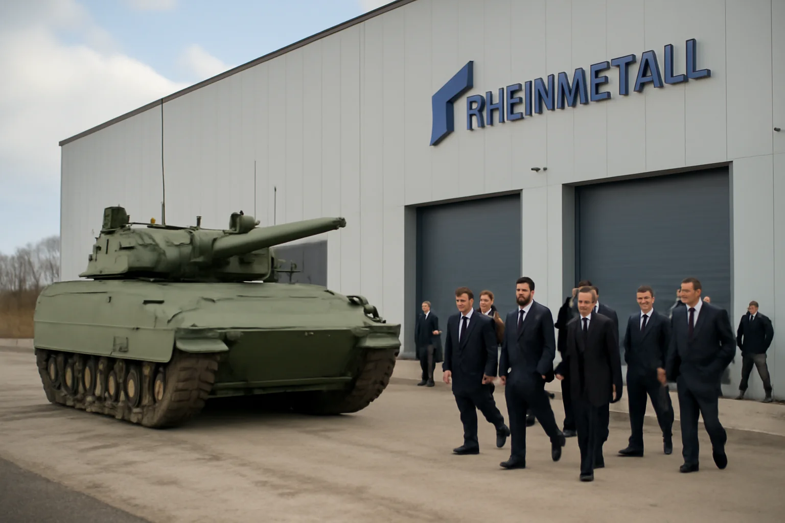 Centru de mentenanță pentru blindate deschis de Rheinmetall la Satu Mare, aproape de frontiera cu Ucraina