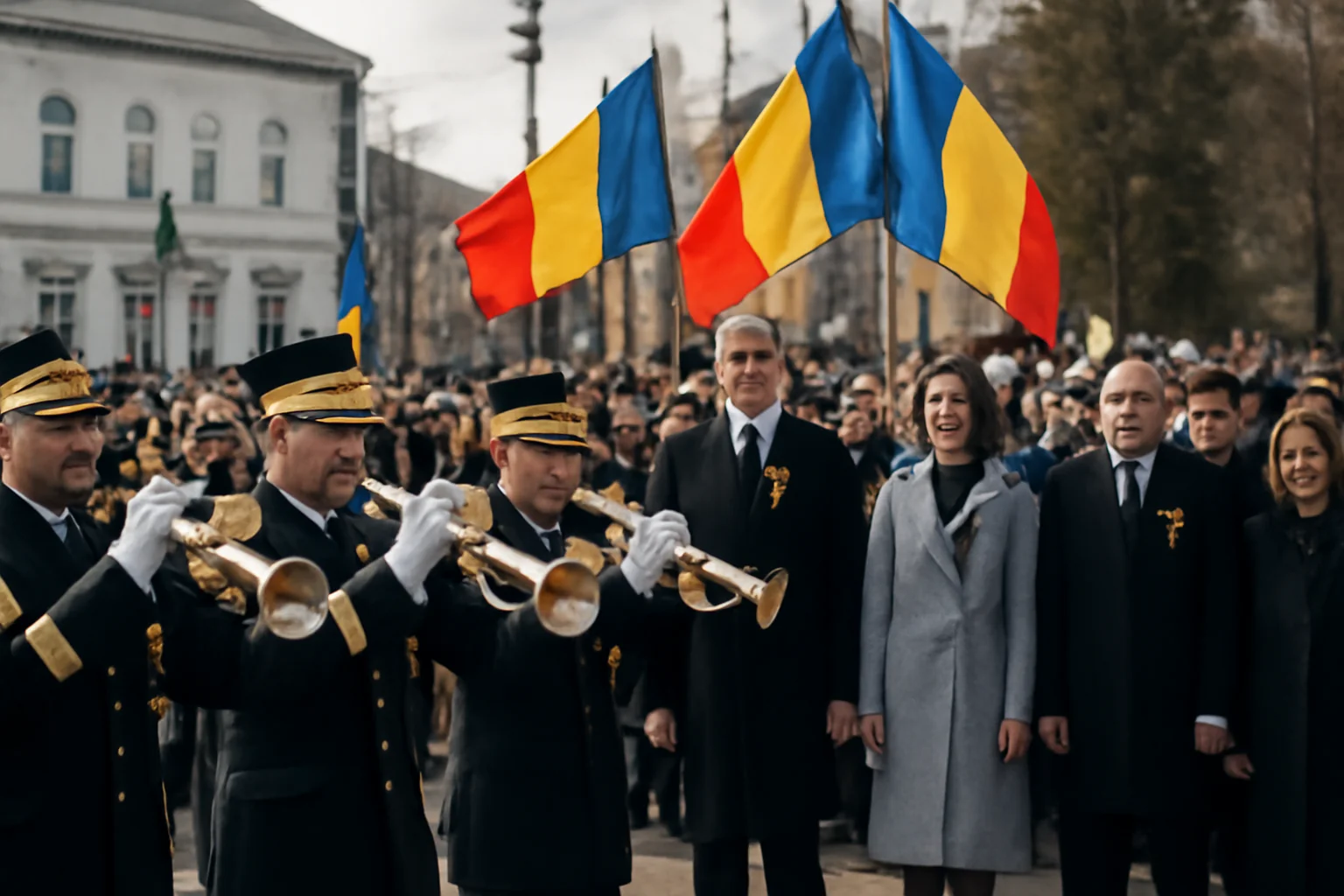 Ceremonial militar și religios la Satu Mare de Ziua Unirii Principatelor Române