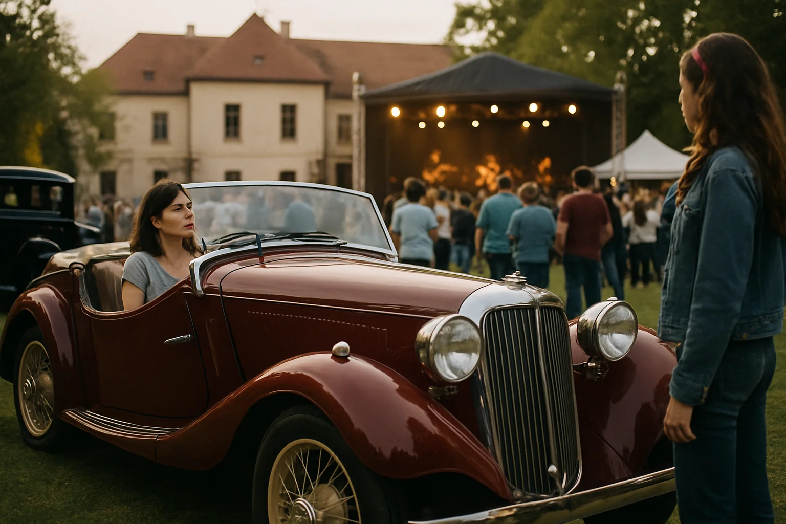 Conacul Kováts Nisipeni găzduiește expoziție auto și evenimente culturale