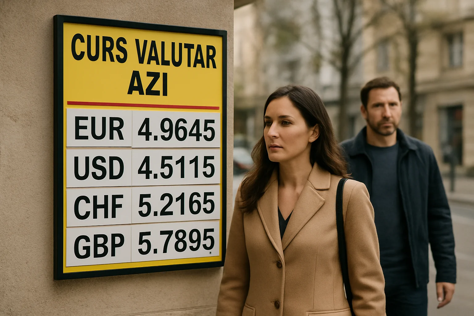 Curs valutar azi (BNR) – 2026-04-12