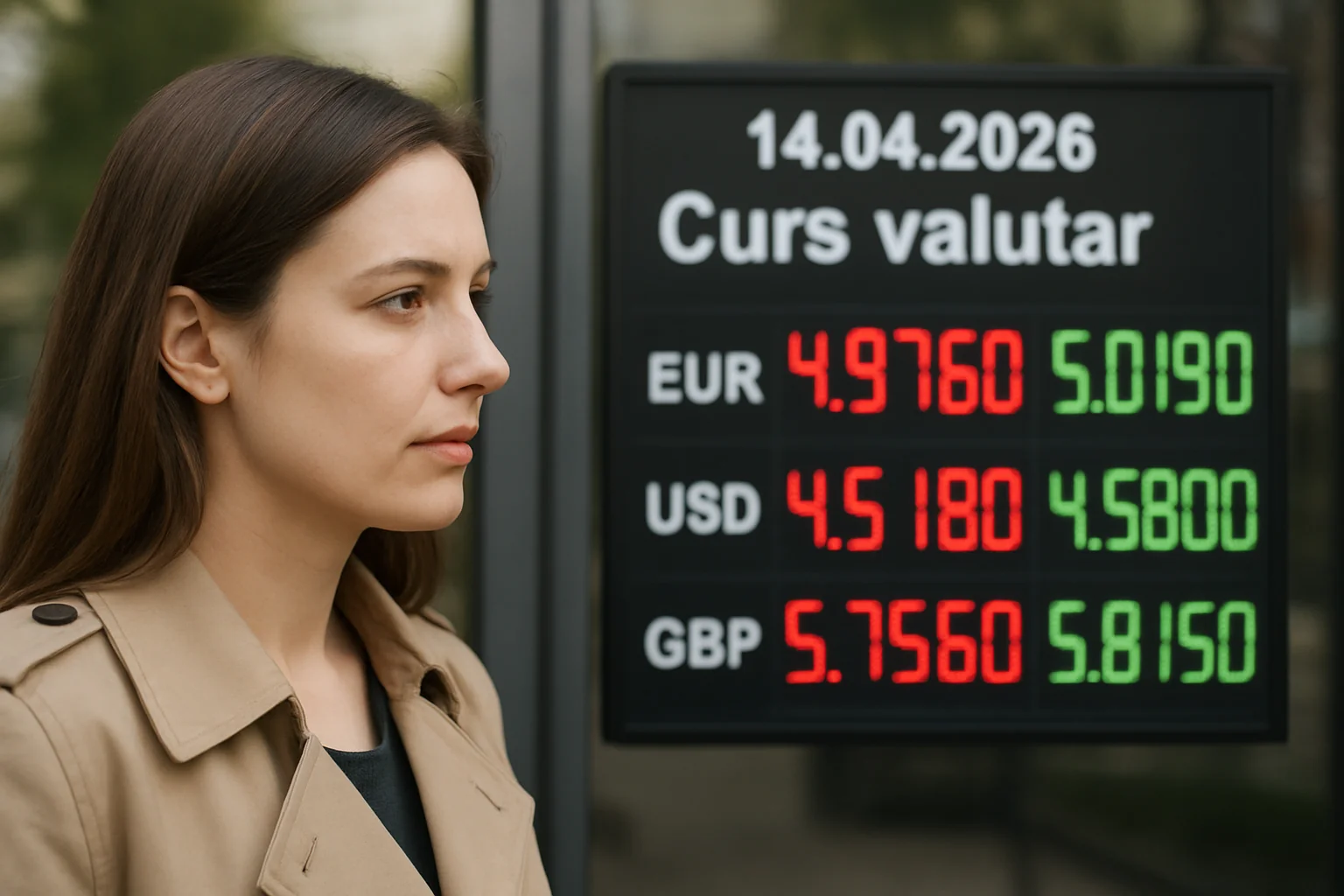 Curs valutar azi (BNR) – 2026-04-14