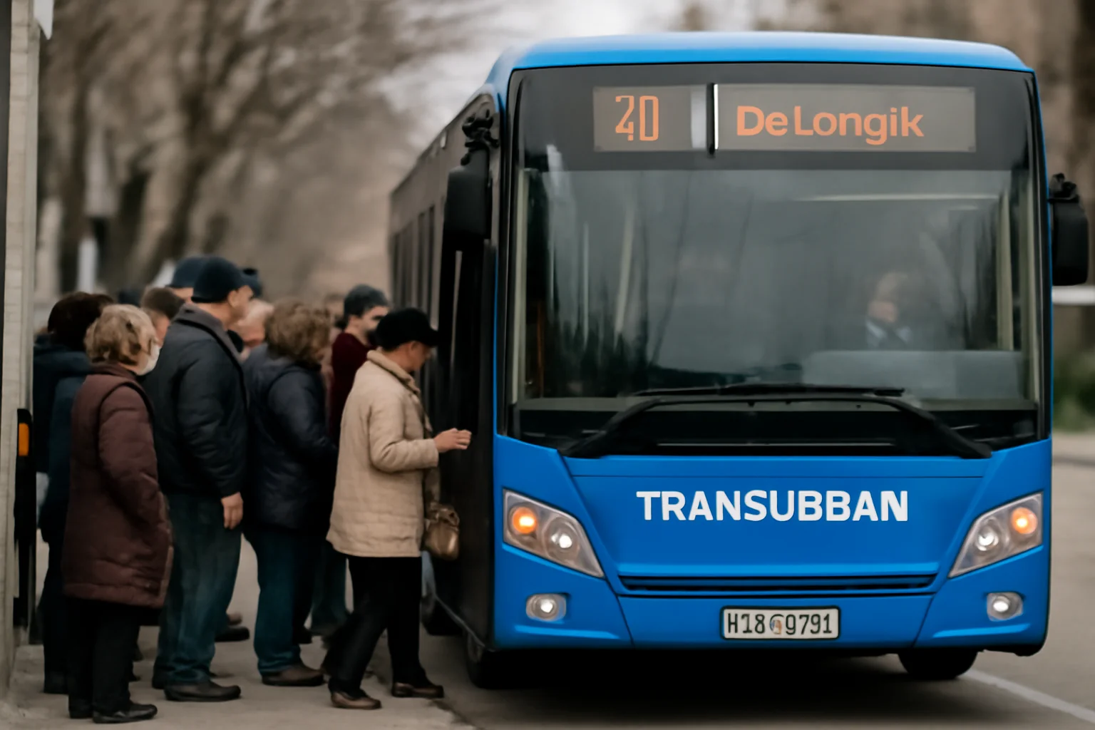 Cursă suplimentară pe linia 29II Satu Mare – De'Longhi de la începutul lui februarie
