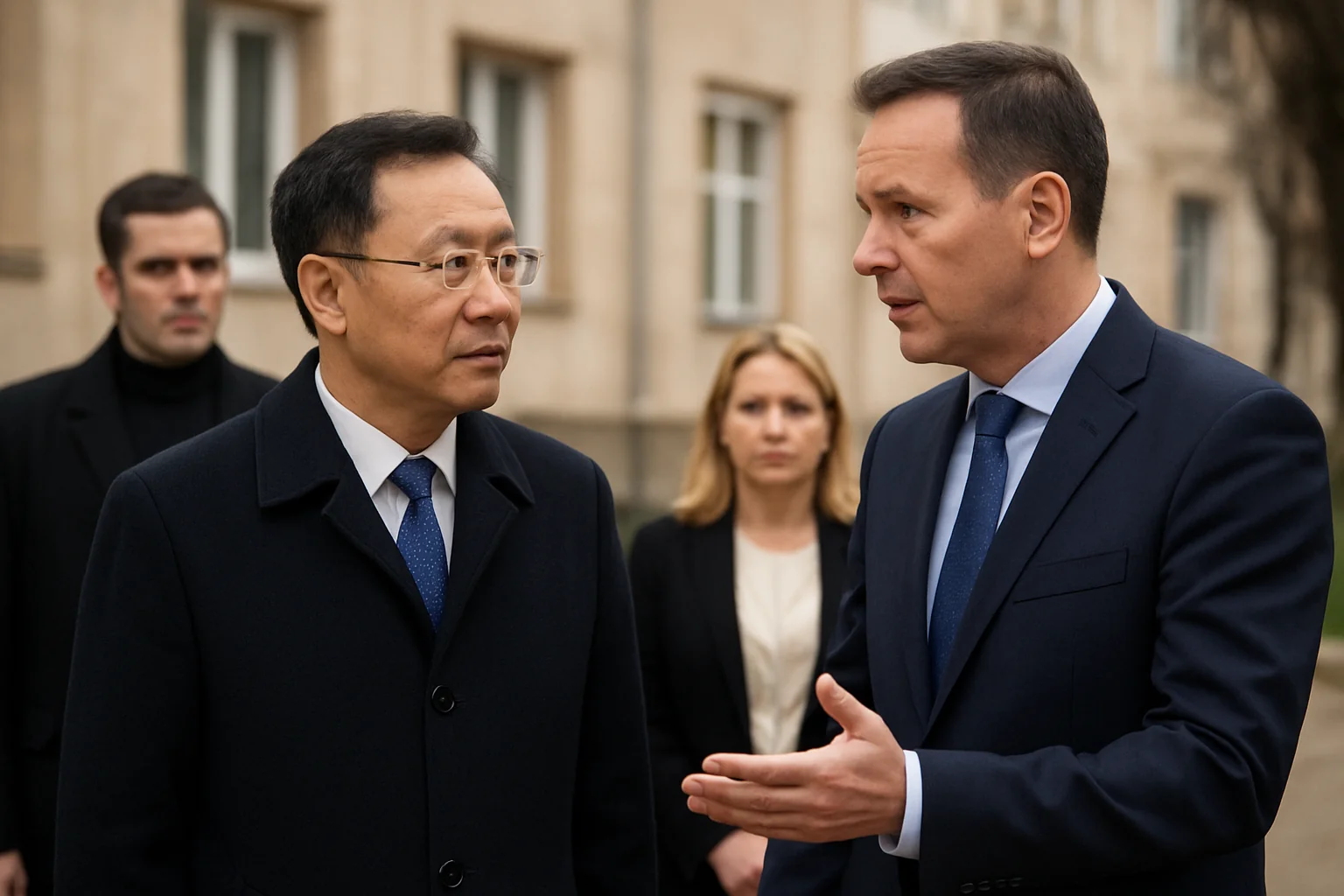 Discuții economice cu ambasadorul Chinei