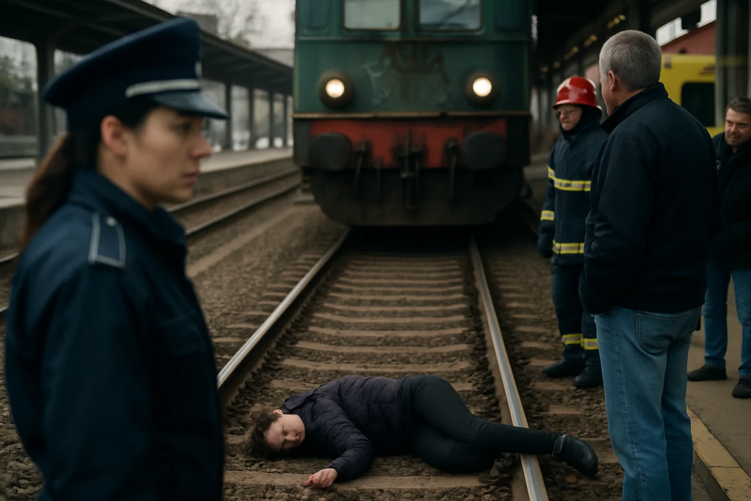 Femeie lovită de locomotivă la gara din Satu Mare