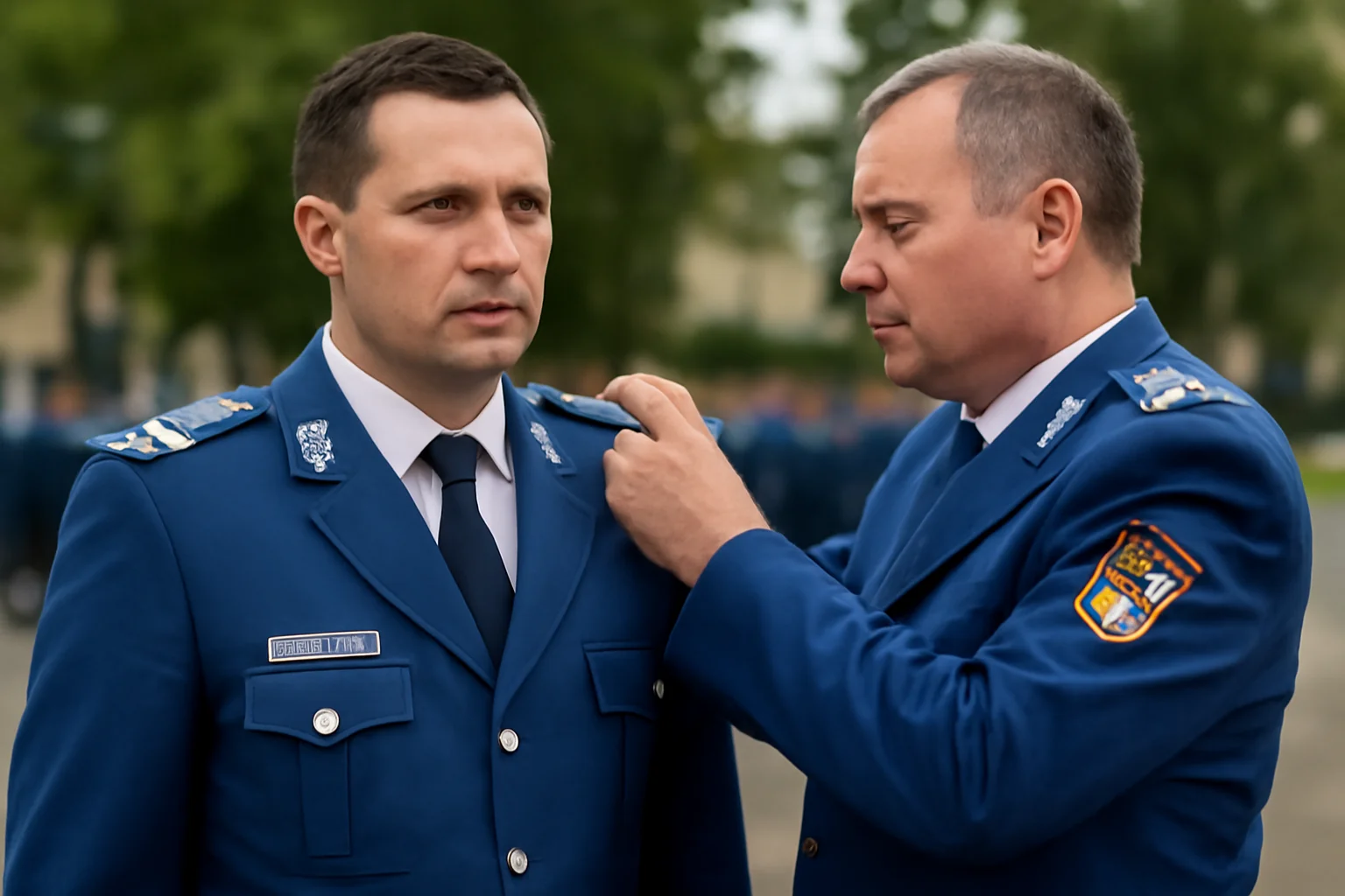 Ionuț Văideanu, noul inspector‑șef al Inspectoratului de Jandarmi Județean Satu Mare după promovarea examenului