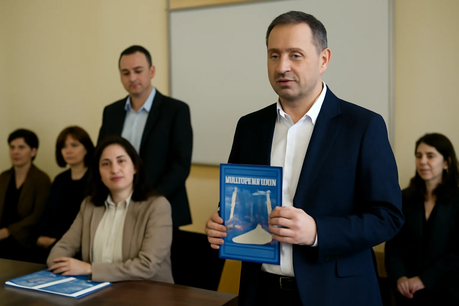 Lansare de carte de matematică la Colegiul Național „Mihai Eminescu” din Satu Mare
