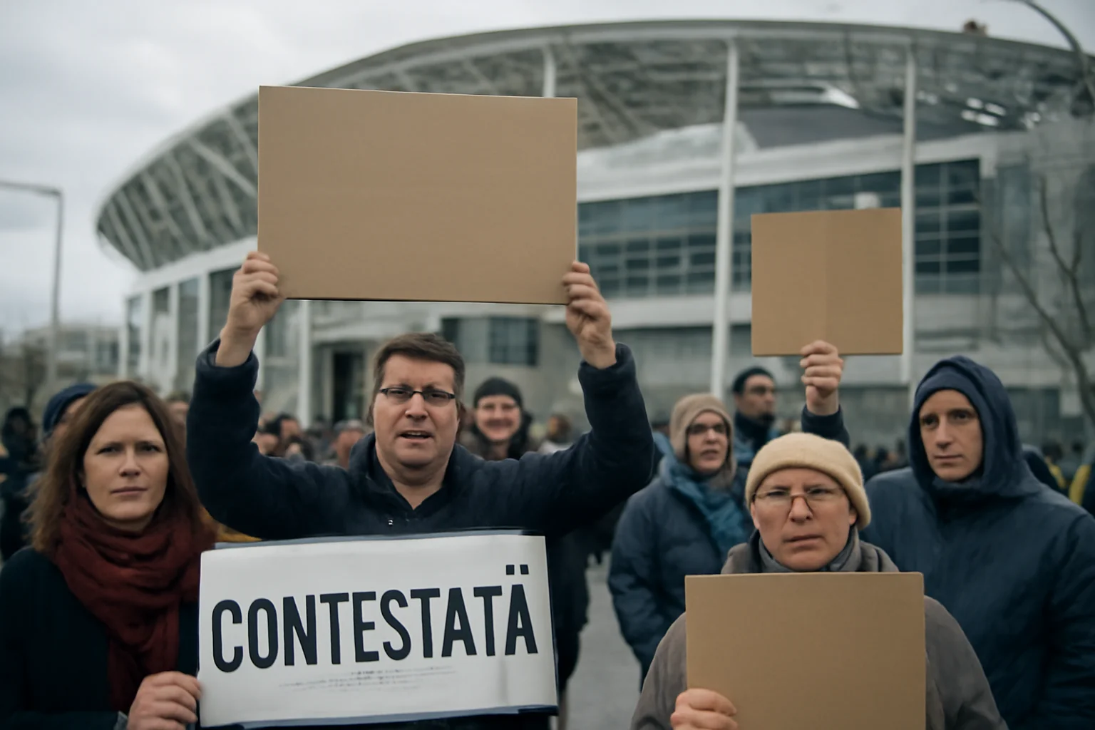 Licitația pentru noul stadion Unio din Satu Mare, blocată temporar de o contestație