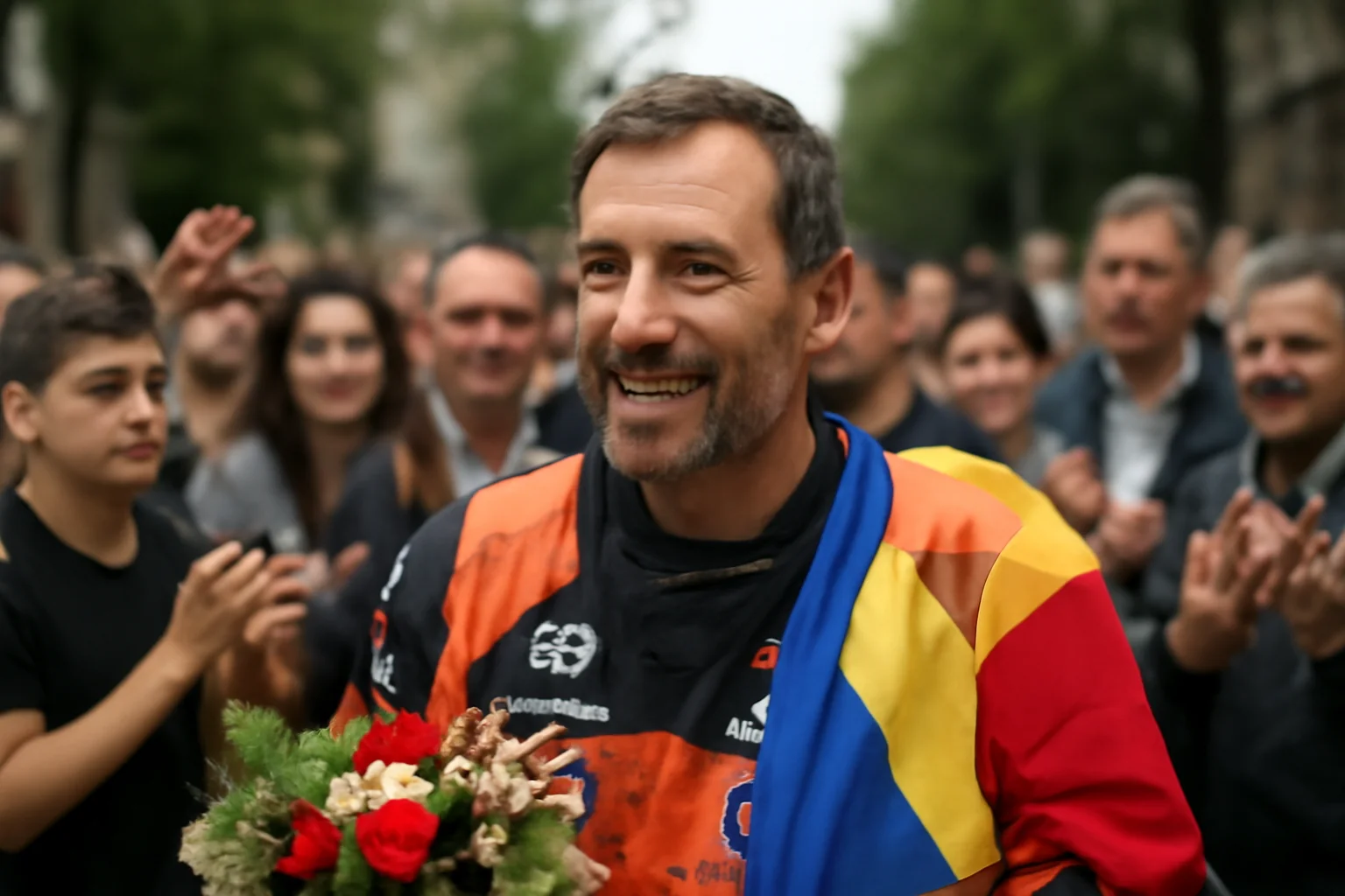 Mani Gyenes, întâmpinat ca erou la Satu Mare după revenirea de la Raliul Dakar 2026