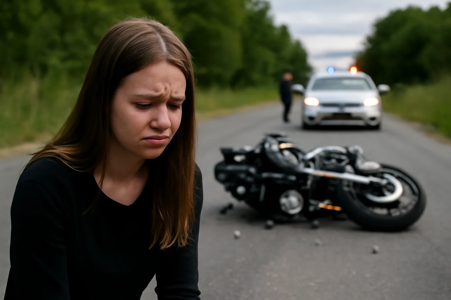Minora motociclistă din Mădăras a murit în accident tragic