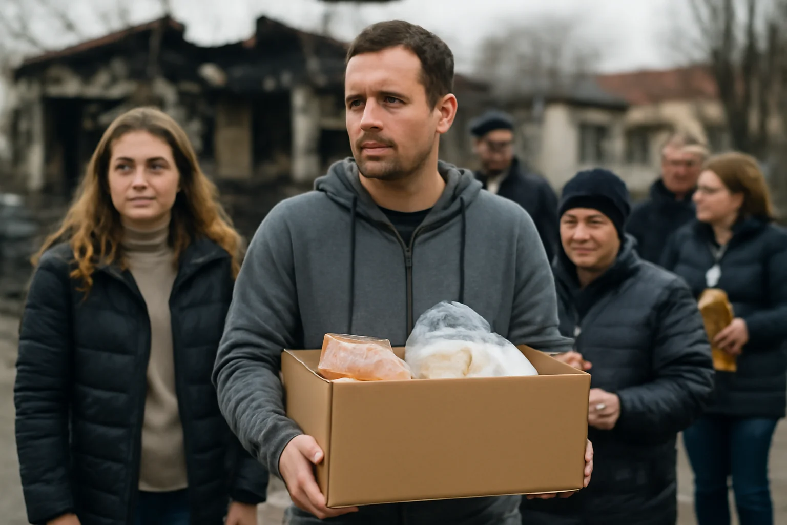 Mobilizare comunitară pentru sprijinirea sătmăreanului afectat