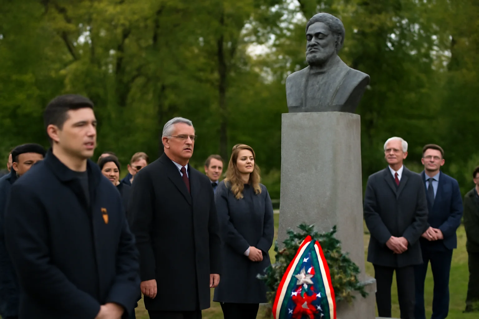 Moment comemorativ la Satu Mare pentru Vasile Lucaciu, la 174 de ani de la naștere