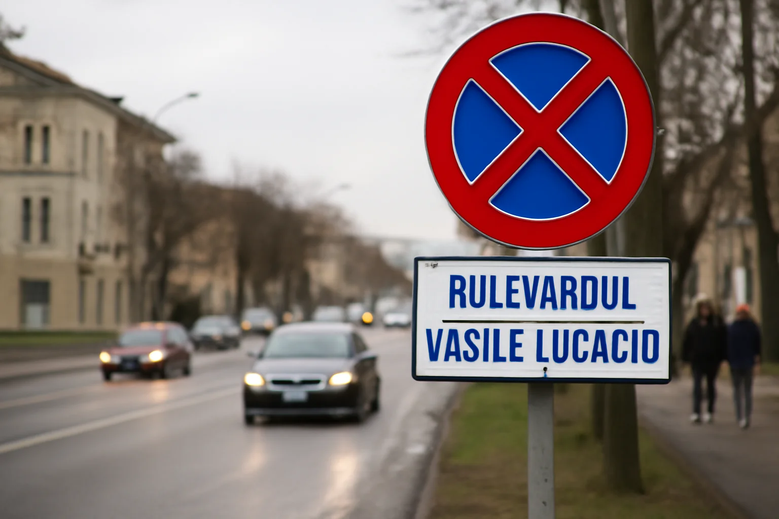 Noi restricții de oprire pe Bulevardul Vasile Lucaciu din Satu Mare