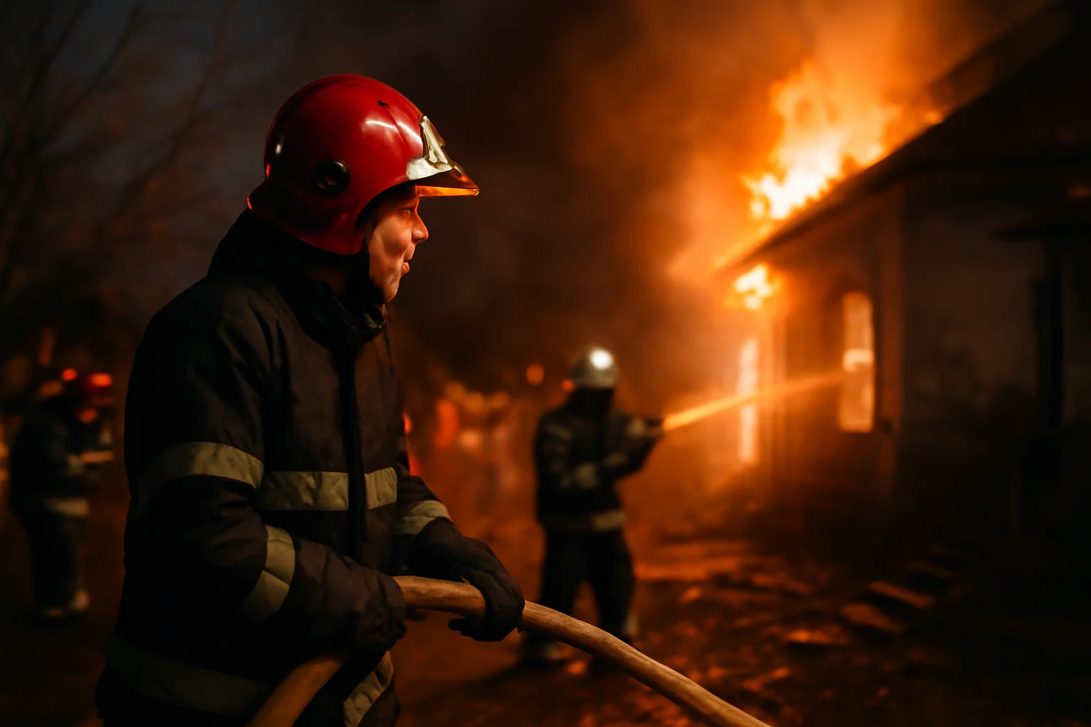 Patru incendii de Revelion în județul Satu Mare, fără victime grave