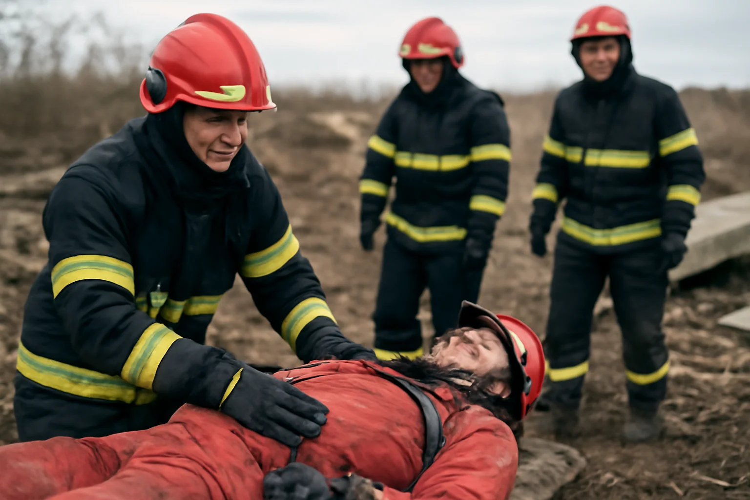 Pompierii sătmăreni au realizat exerciții speciale de salvare