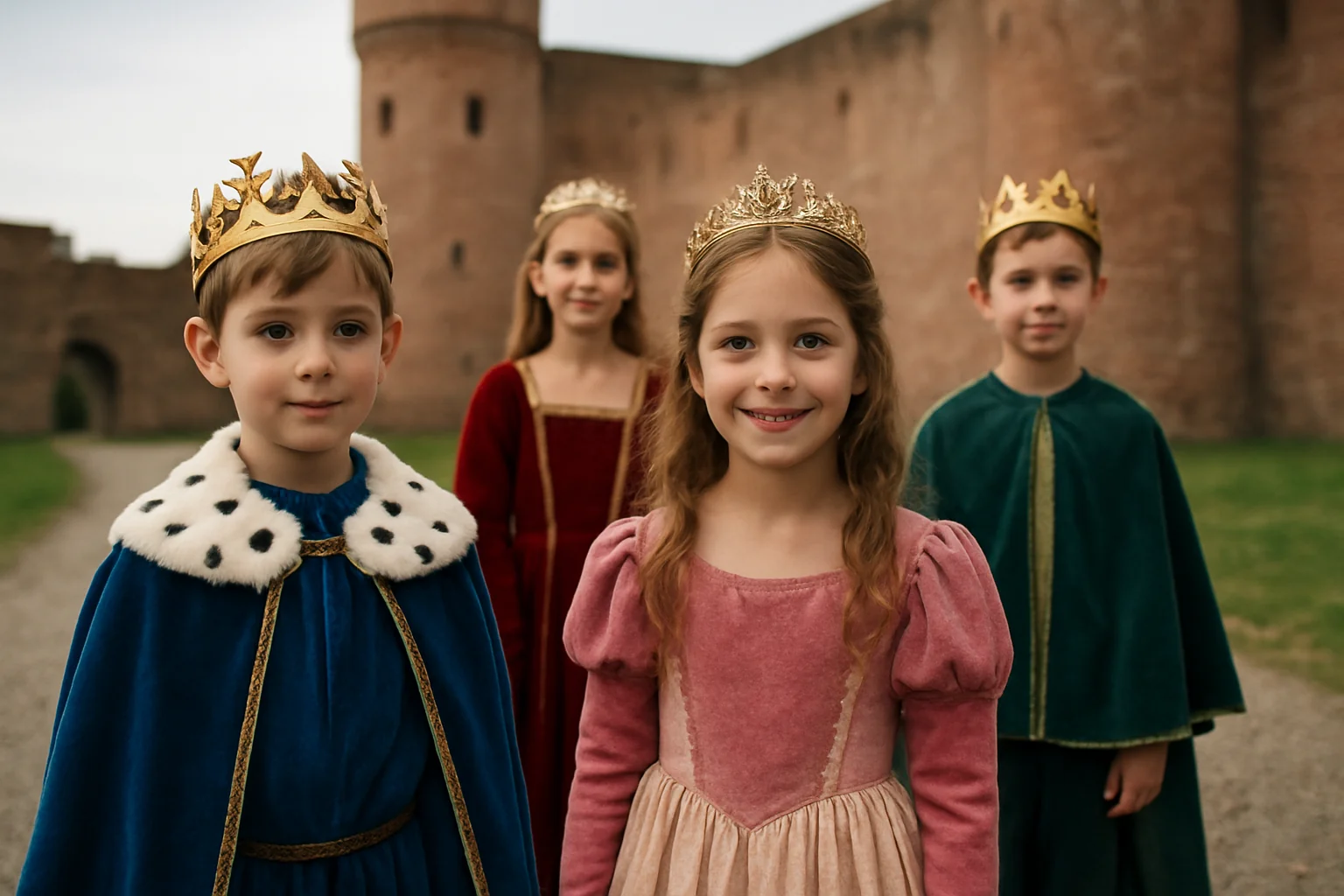 Prinți și prințese pentru o zi la cetatea din Ardud