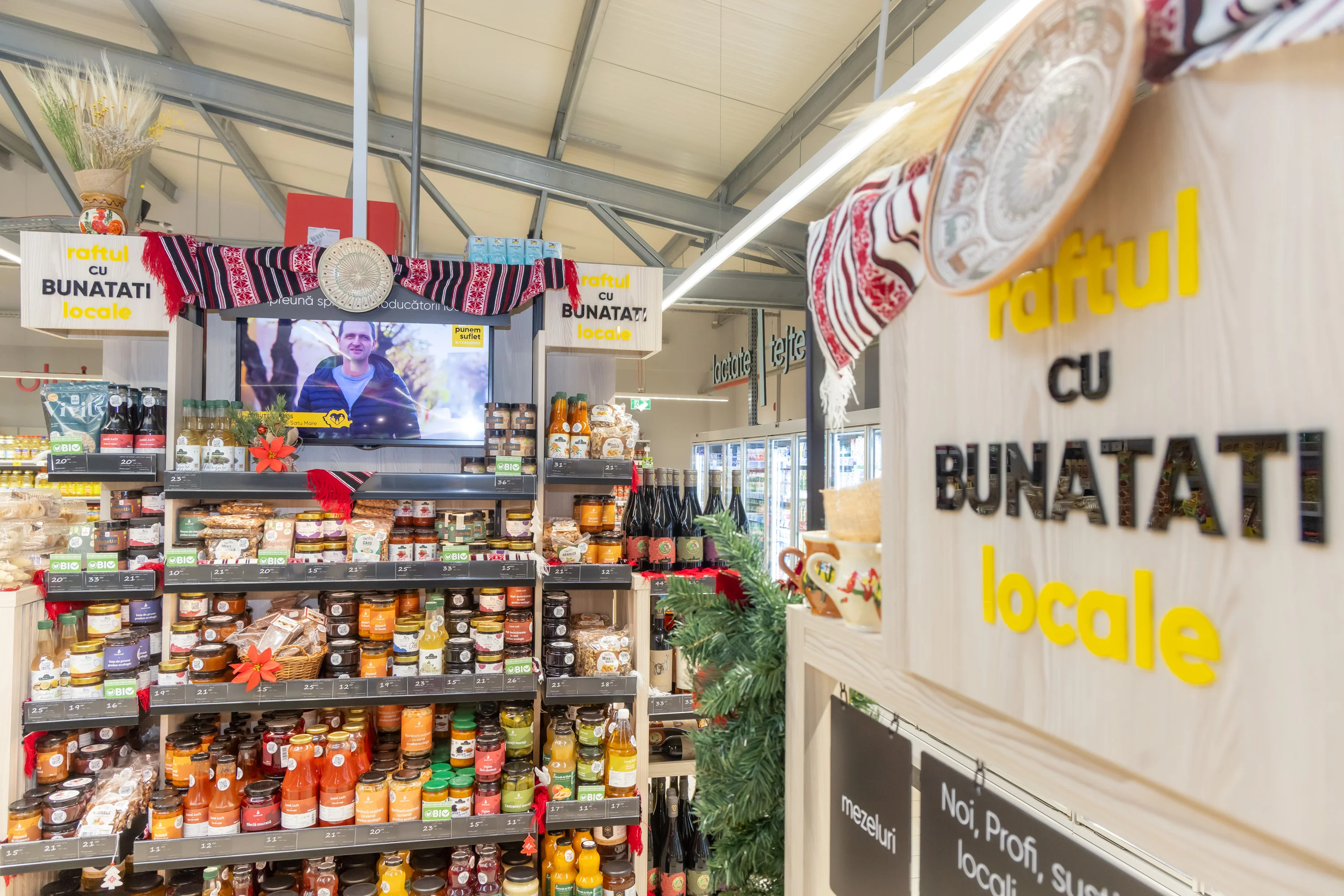 Bunătățile făcute după rețete tradiționale ajung acum și în Satu Mare, la Raftul cu Bunătăți Locale