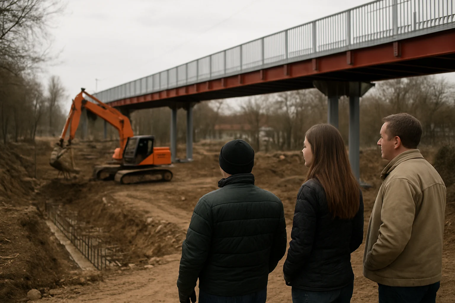 Proiectul pasarelei de la Crinu trece în noua etapă crucială