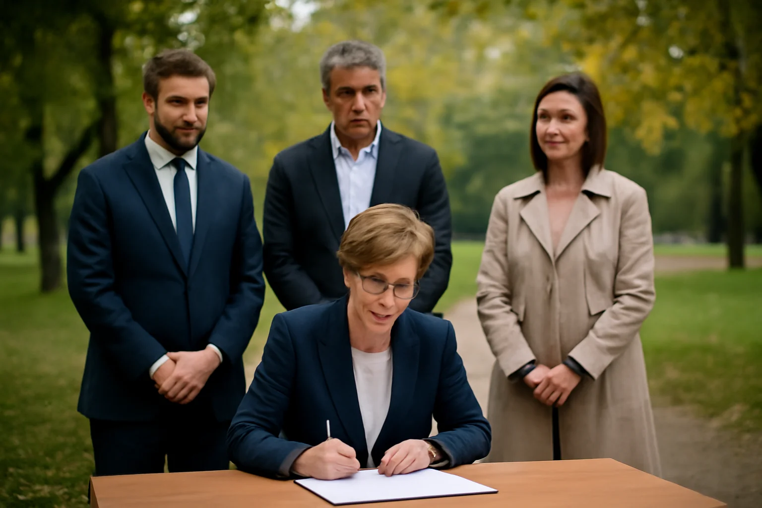 Reabilitarea parcului de la Lupoaică: contract semnat oficial