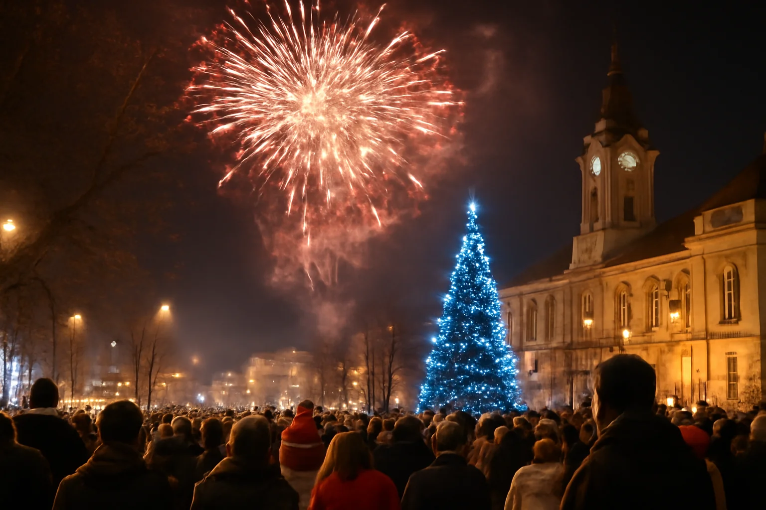 Revelion 2026 în aer liber în centrul municipiului Satu Mare: program anunțat de Primărie