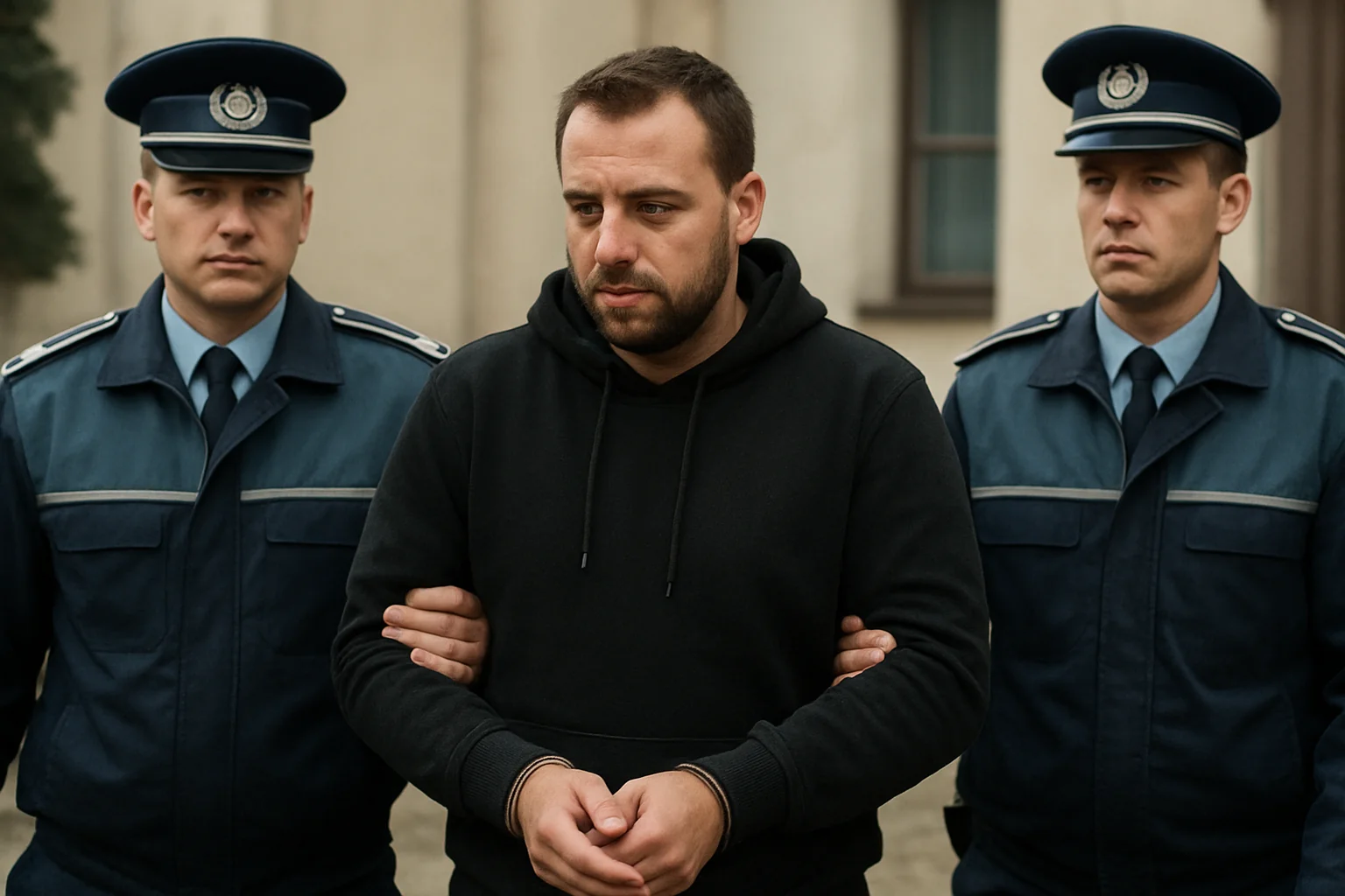 Sătmărean arestat și transportat direct în penitenciar