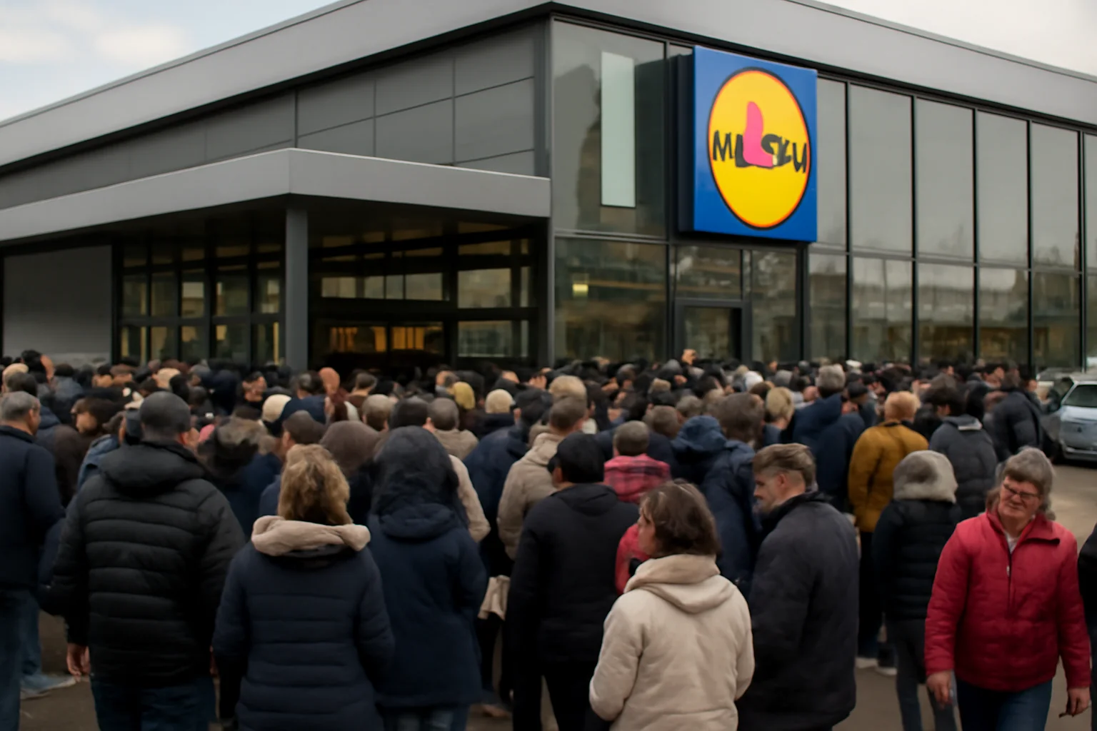 Satu Mare întâmpină o nouă unitate Lidl, deschisă cu mare entuziasm încă de dimineață