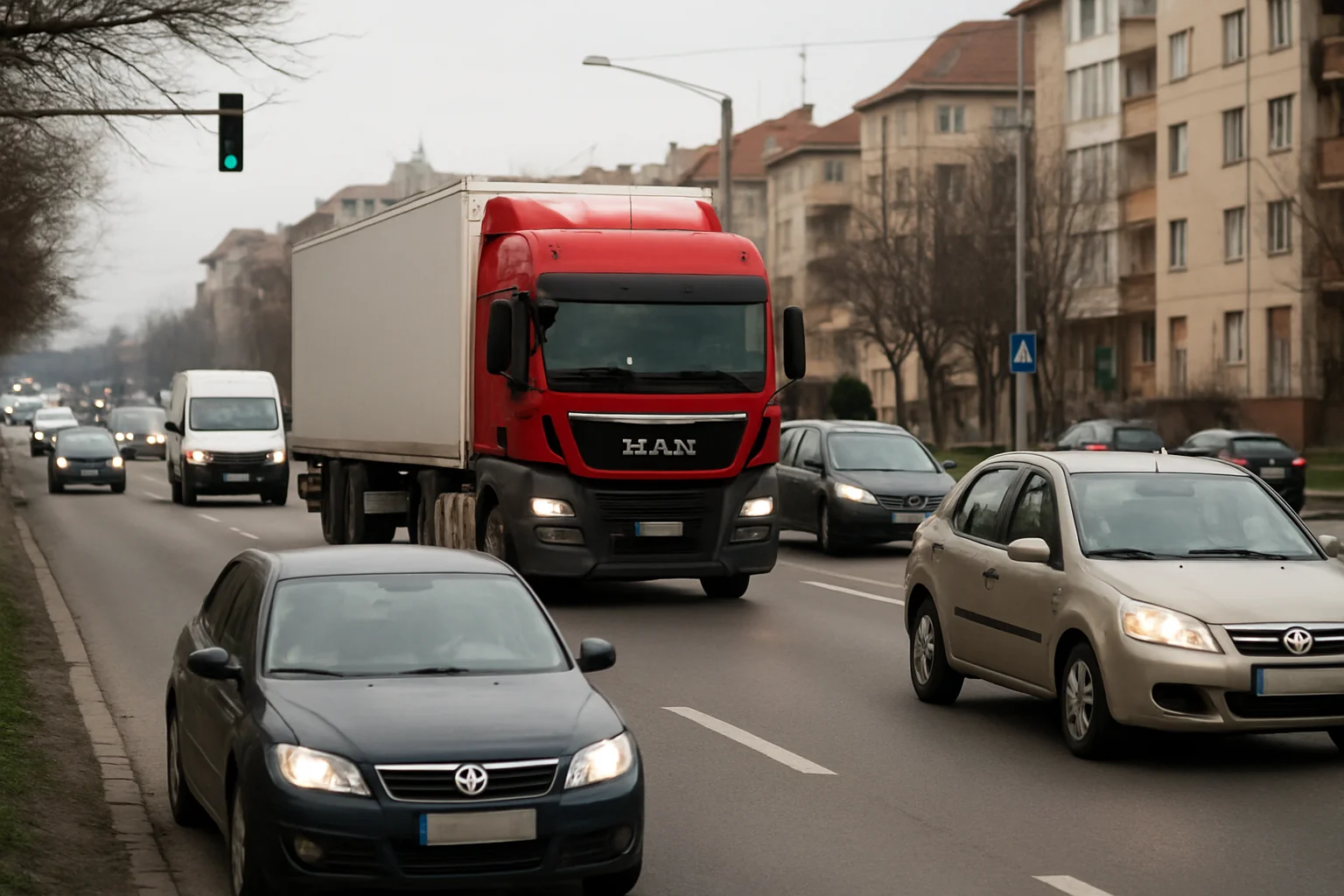 Situația traficului rutier și recomandări pentru șoferii din Satu Mare – 23 martie 2026