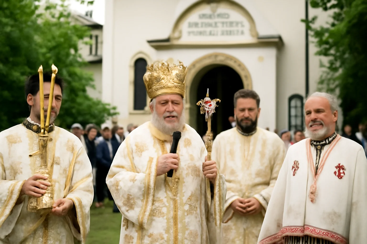Slujbă arhierească de Crăciun la Parohia „Sfinții Apostoli Petru și Pavel” din Satu Mare