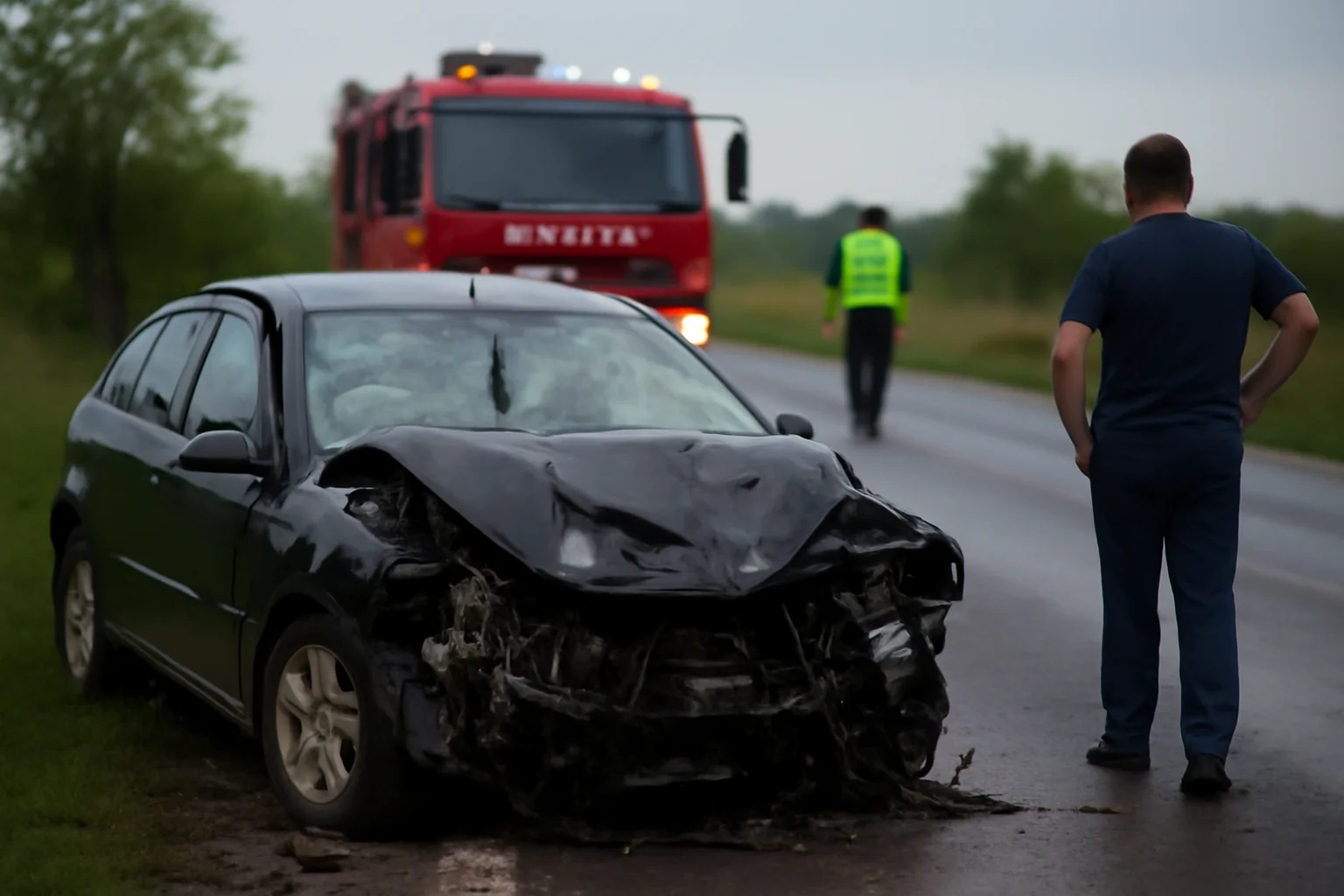 Șofer din Sălaj decedat într-un accident pe DN 1F, în județul Satu Mare