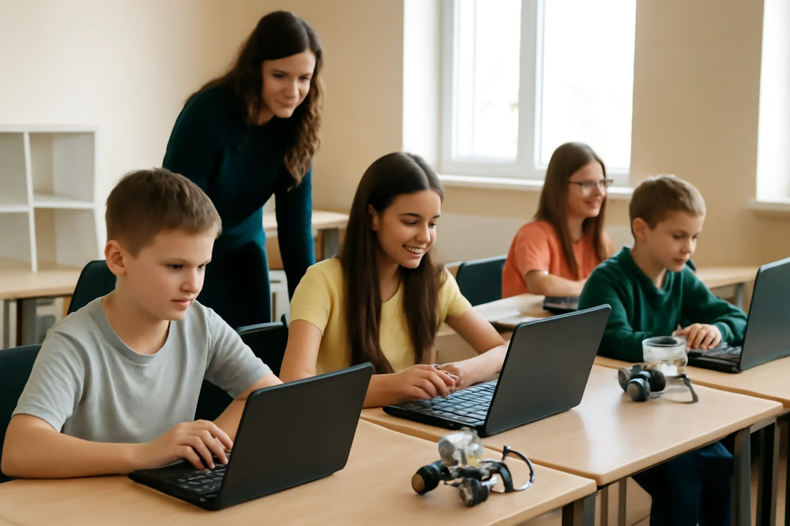 Tech Junior lansează cursuri de programare și robotică pentru copii și adolescenți în Satu Mare