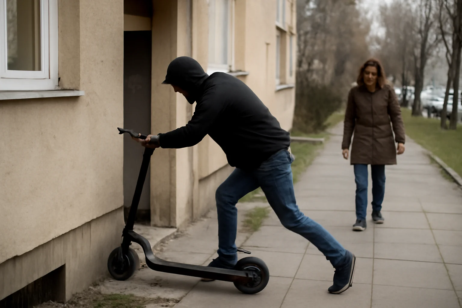 Trotineta furată din boxă, atenție la furturi în Satu Mare